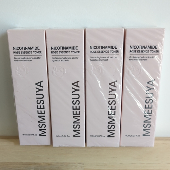 msmeesuya Other - 4 Pack Bundle Nicotinamide Rose Essence Toner